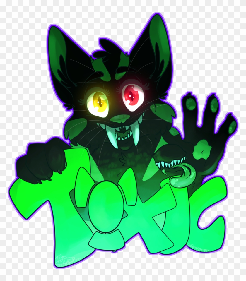 [commission] Toxic Badge By Tigerheartthedeputy - Cartoon #896617