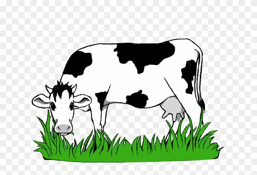 Game Topic Cattle - Cow Eating Grass Clipart Png #896644