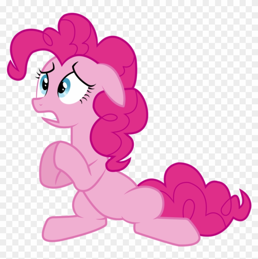 Pinkie Pie Worried Face By Thardusi - Cartoon #896659