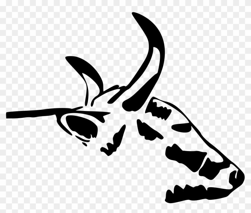 Cow - Head - Silhouette - Clip - Art - Cow Head #896677