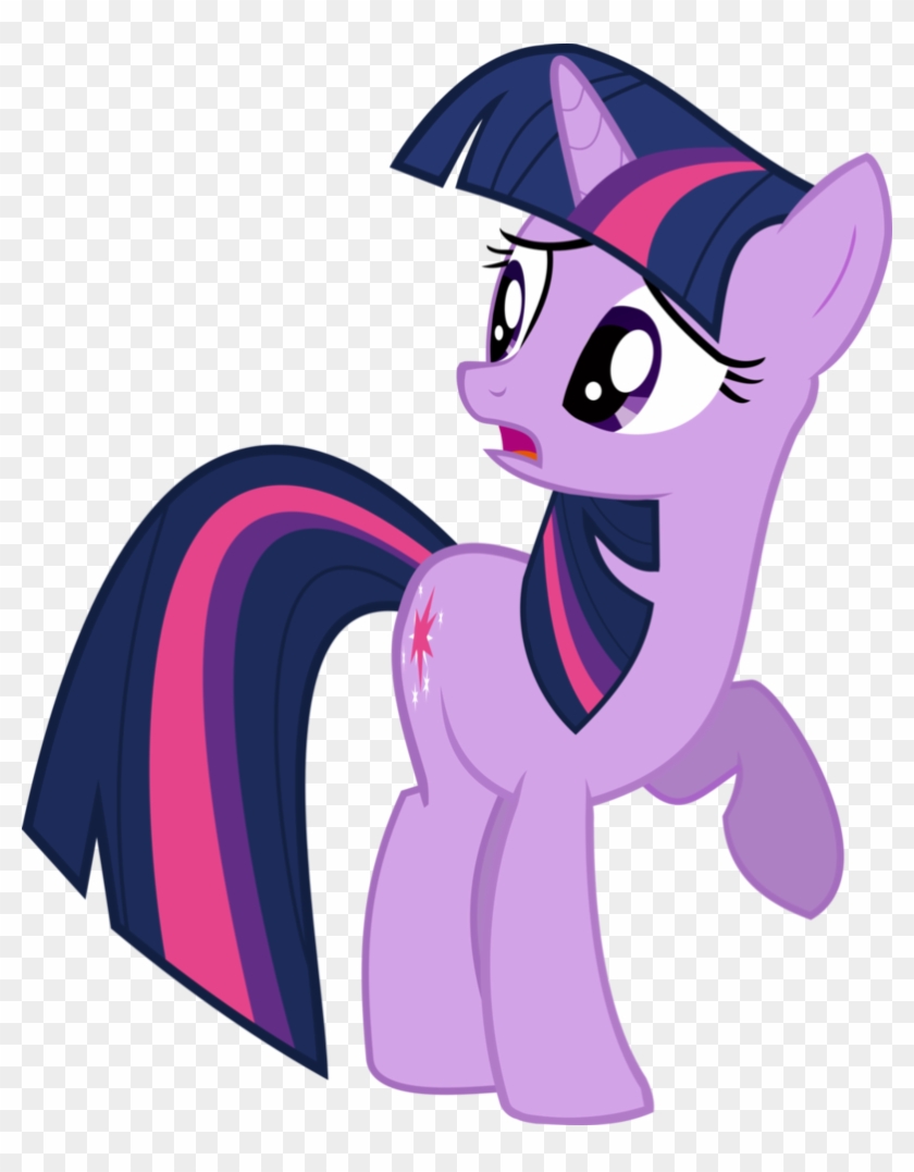 Twilight Sparkle With A Cute Worry Face By Kmacmcglikesart - Little Pony Friendship Is Magic #896714