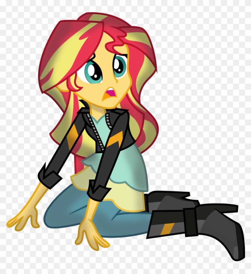Eqg- Surprised/worried Sunset By Paulysentry - Mlp Sunset Shimmer Surprised #896730