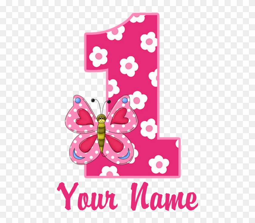 First Birthday Butterfly Bib By - 1st Birthday Png Hd #896887