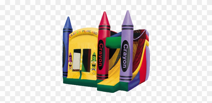 Crayon Playland Bounce House & Slide Combo - Crayon Bounce House #896911