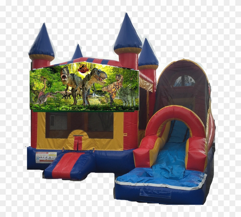 Combo Castle Super Big Front Jurassic Park $200 - Inflatable #896958