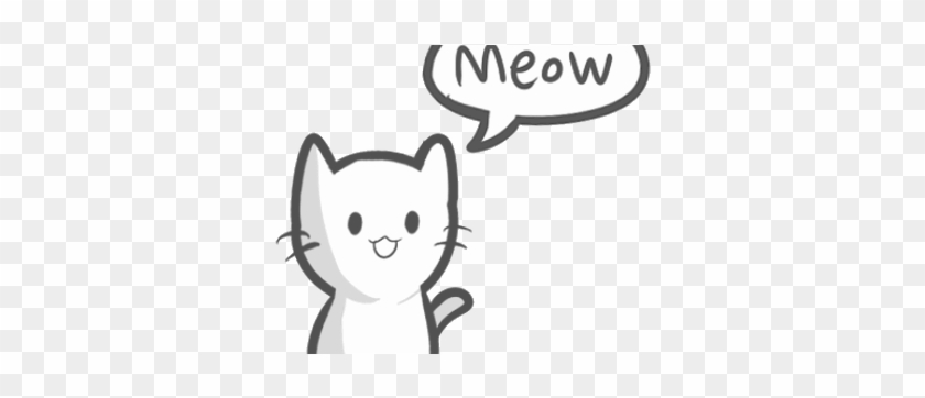 Think Positive, Stay Happy - Cute Easy Cats To Draw #897009