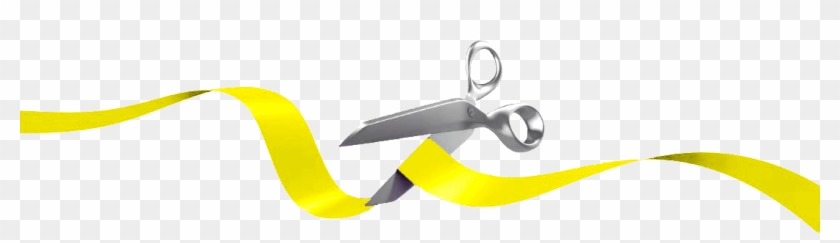 About Ribbon Cuttings - Scissors Ribbon Cutting Png #897148