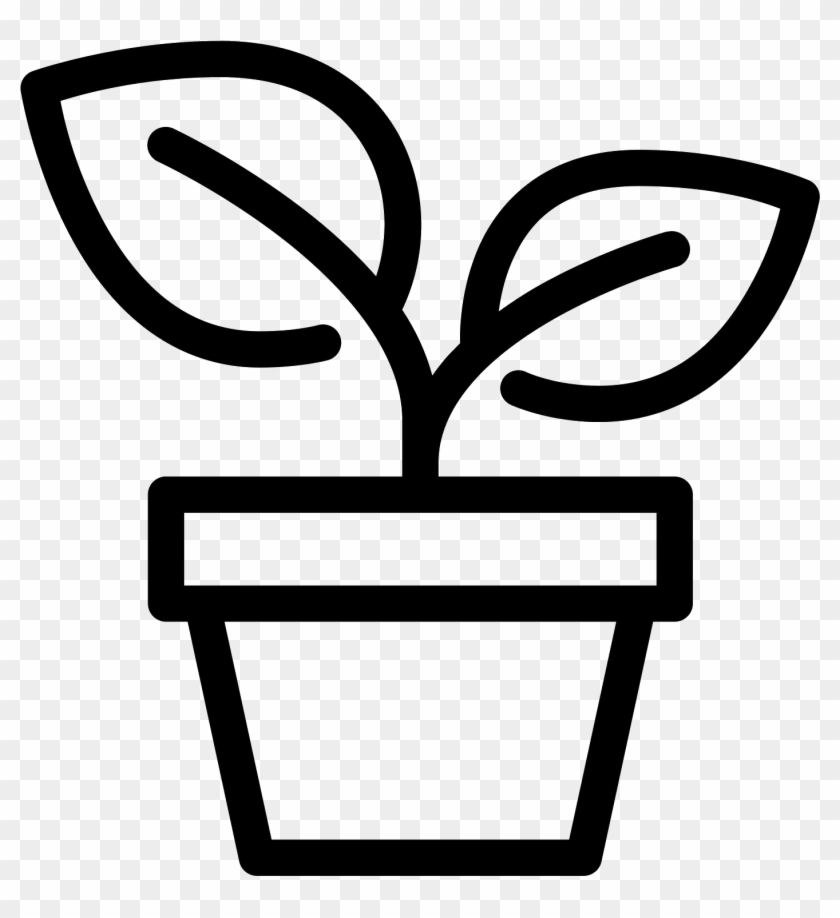 Potted Plant Icon - Plant Icon #897170