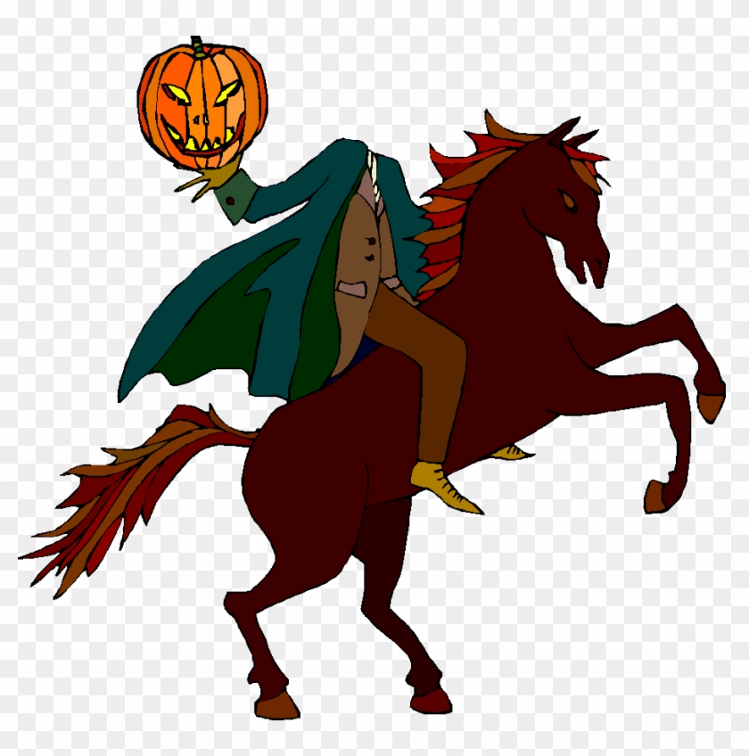 Headless Horseman Clipart - Halloween Headless Horseman Clipart #897192