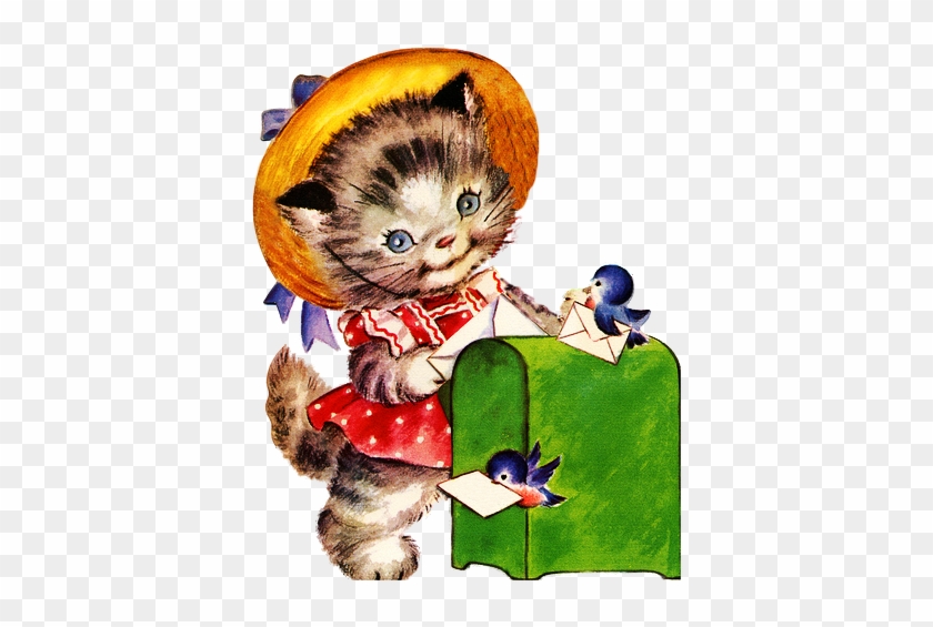 Vintage Greeting Cards - Kitten #897203
