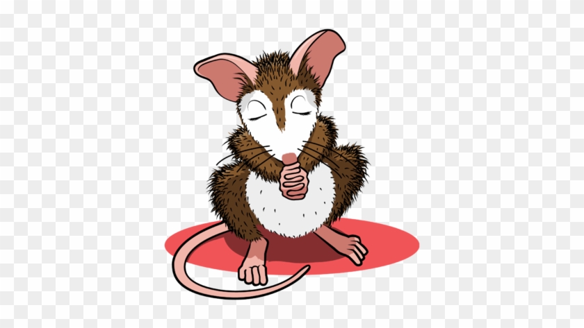 Praying Mouse - Praying Animal Clip Art #897206