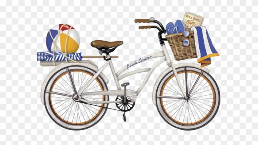 Nothings Evokes Summer Memories Like The Vintage Bicycle - Perfectlyfestive Mary Lake-thompson - White Bike Flour #897209