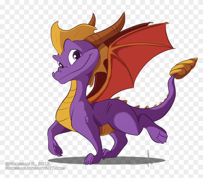 Classic Spyro By Krossan On Deviantart - Spyro #897213