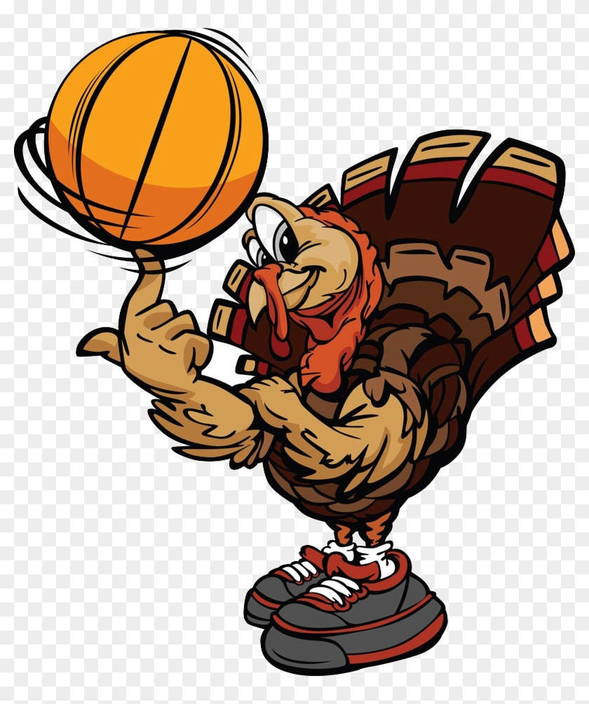Basketball Tournament Cliparts - Thanksgiving Basketball #897238