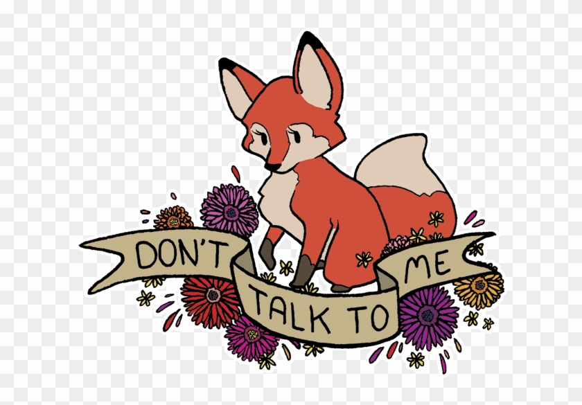 Drawn Fox Tumblr Background - Rude Foxes #897261