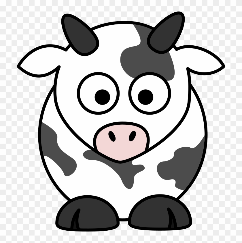Lakenvelder Cattle Drawing Cartoon Clip Art - Cattle #897322
