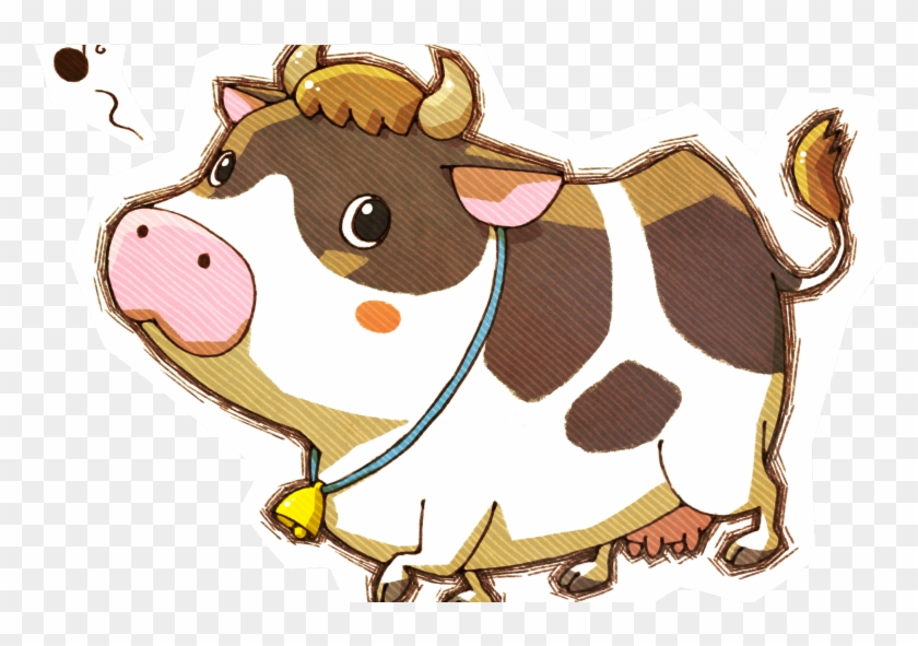 Story Of Seasons Cow - Harvest Moon Cow Png #897386