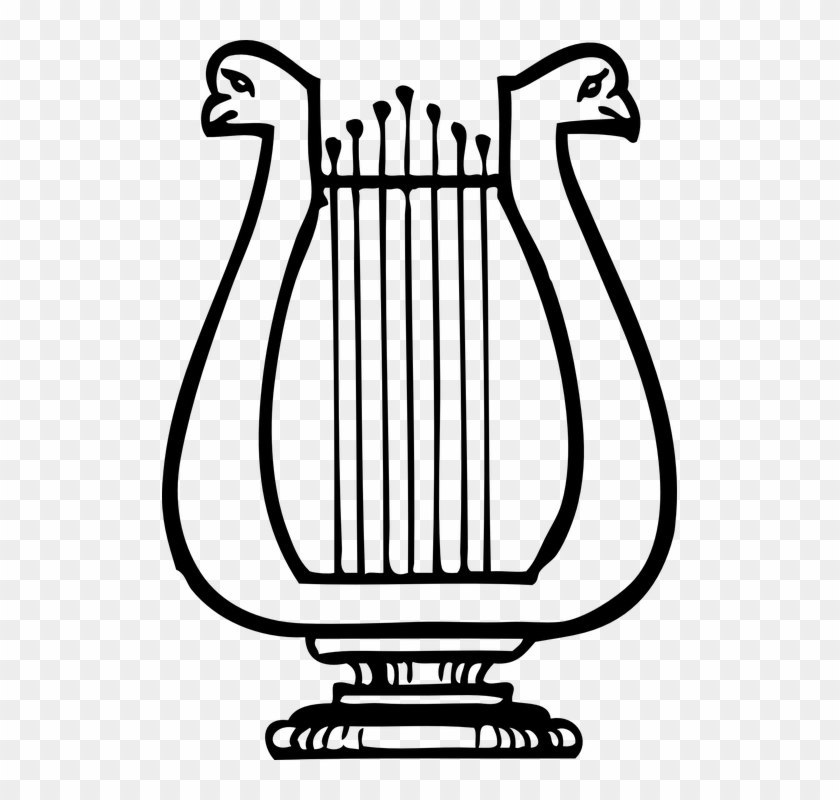 Instrument Clipart String Instrument - Lyre Instrument #897393