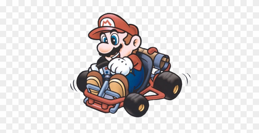 Super Mario Kart Png Pic - Super Mario Kart Mario #897441