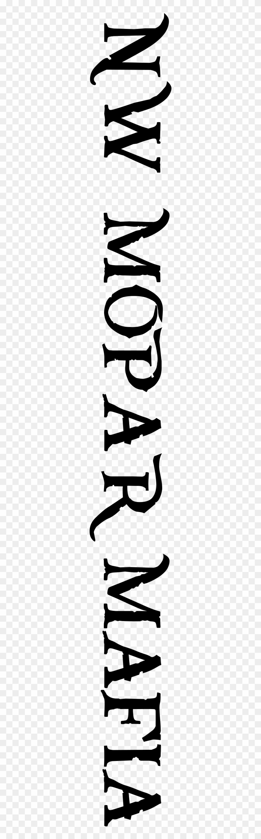 Nw Mopar Mafia Windashield Decal - You Give Me Fever Black Glass Cabochon Necklace Chain #897539