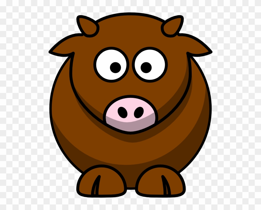 Cow Clipart Brown Cow - Nk Široki Brijeg #897556