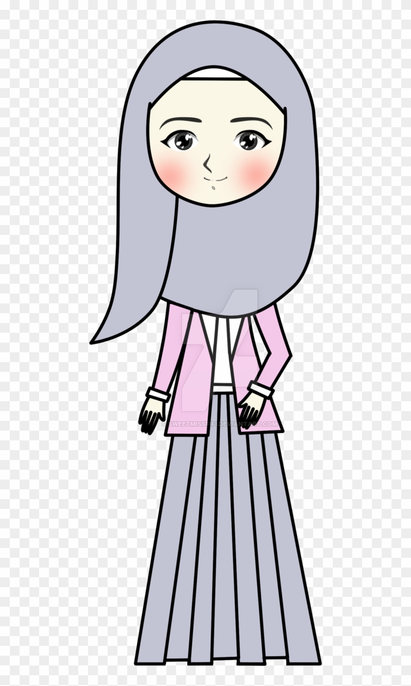 Sweetmissfifi Muslim Girl Doodle By Sweetmissfifi - Muslimah Png #897587
