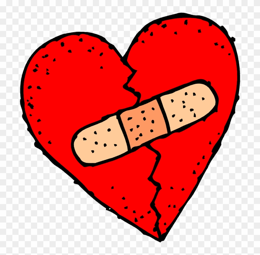 From Clipart - Com - Broken Heart With Bandaid #897597