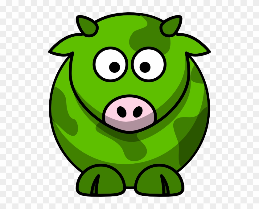 Cow Clipart Green - Goat Clipart #897596