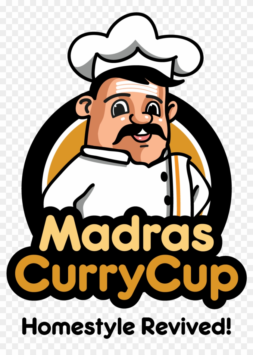 Madras Curry Cup Proudly Presents Homemade Food Delivered - South Indian Restaurant Logo #897696