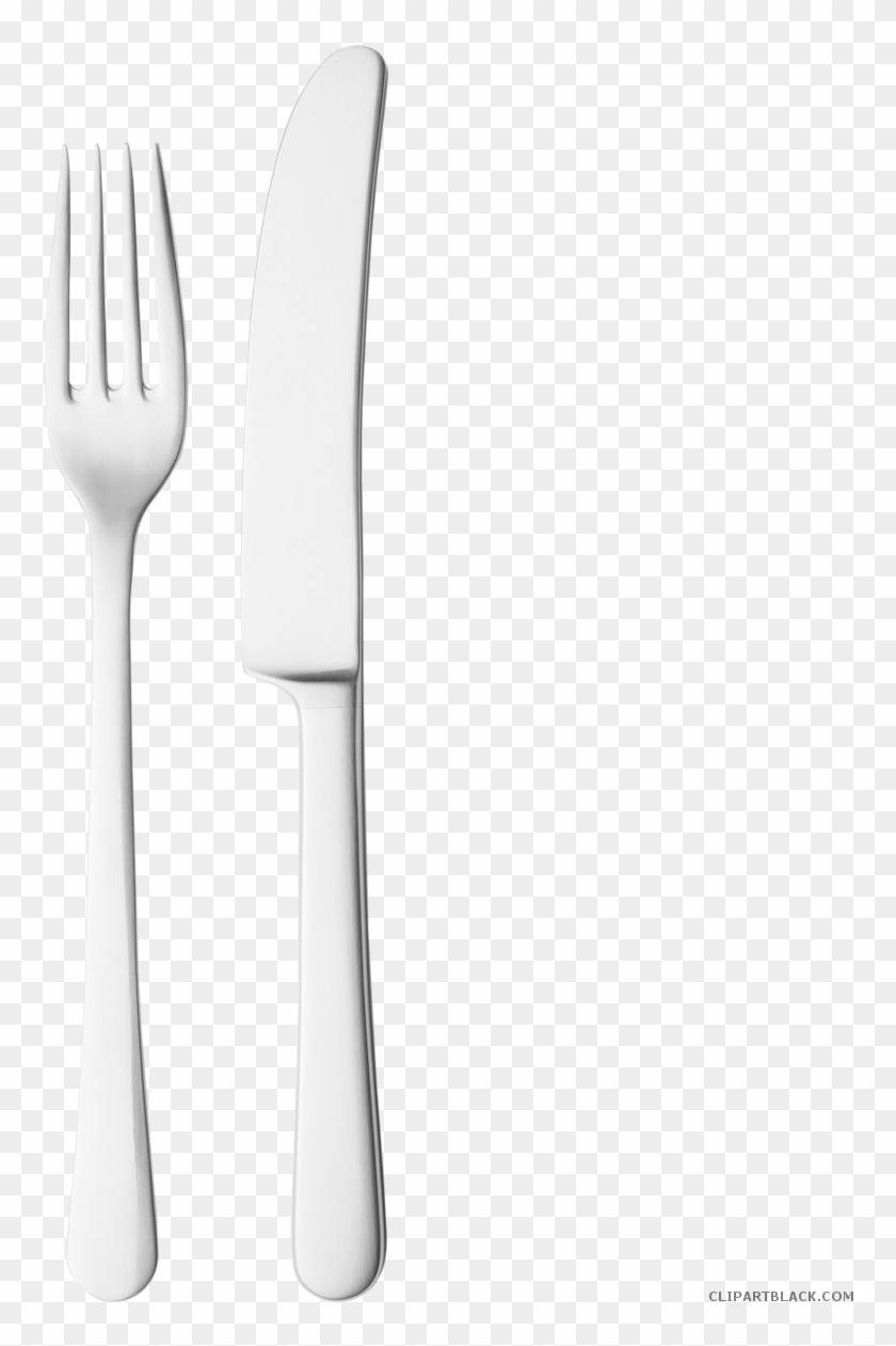 Fork And Knife Tools Free Black White Clipart Images - Knife And Fork Png #897767