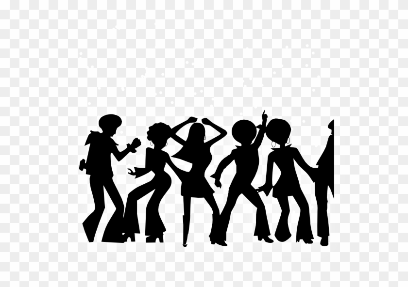 Partypeople Svg Clip Arts 600 X 512 Px - Dancing Through The Decades #897795
