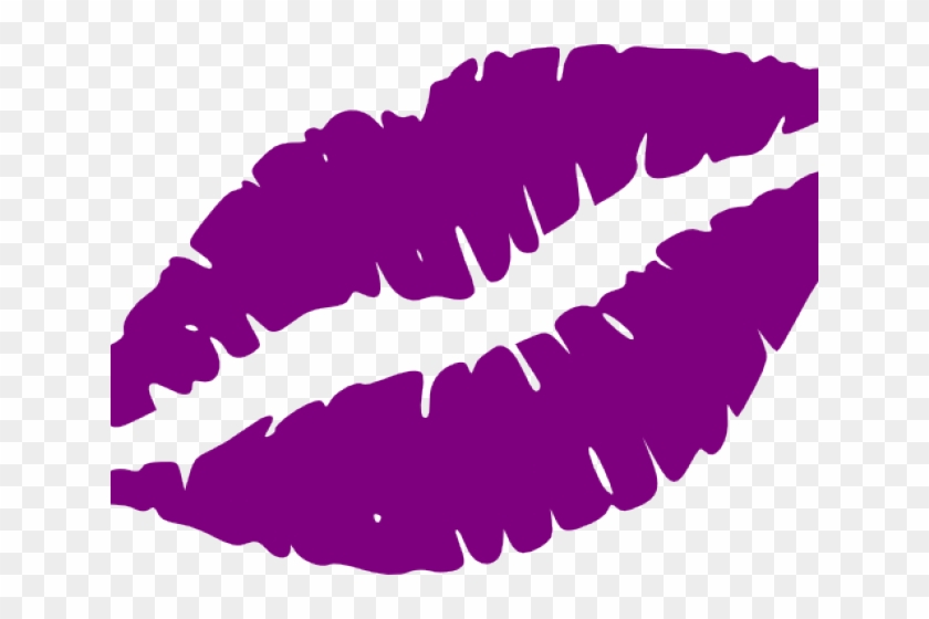 Kissing Clipart Black And White - Lips Clip Art #897958