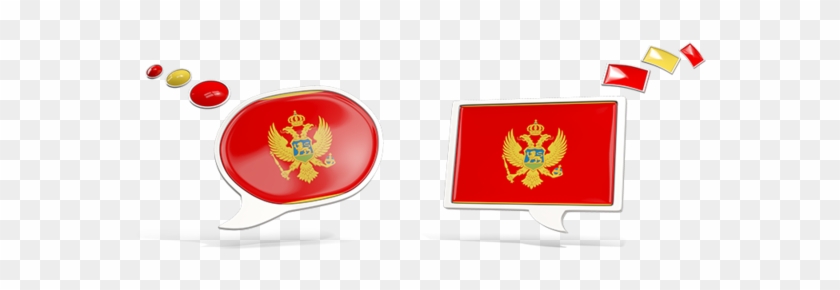 Illustration Of Flag Of Montenegro - Montenegro - National Flag - Current Throw Blanket #897970