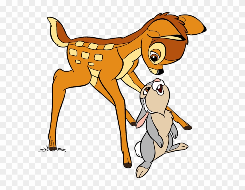 Bambi Clipart Bambi Character - Bambi And Thumper Transparent #898022