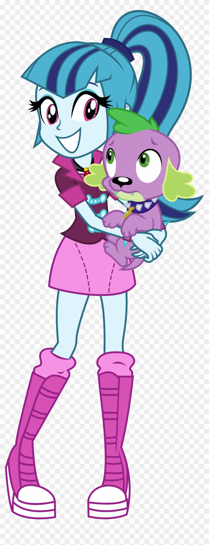 My Little Pony Equestria Girls Rarity And Spike - Sonata Dusk Deviantart #898084