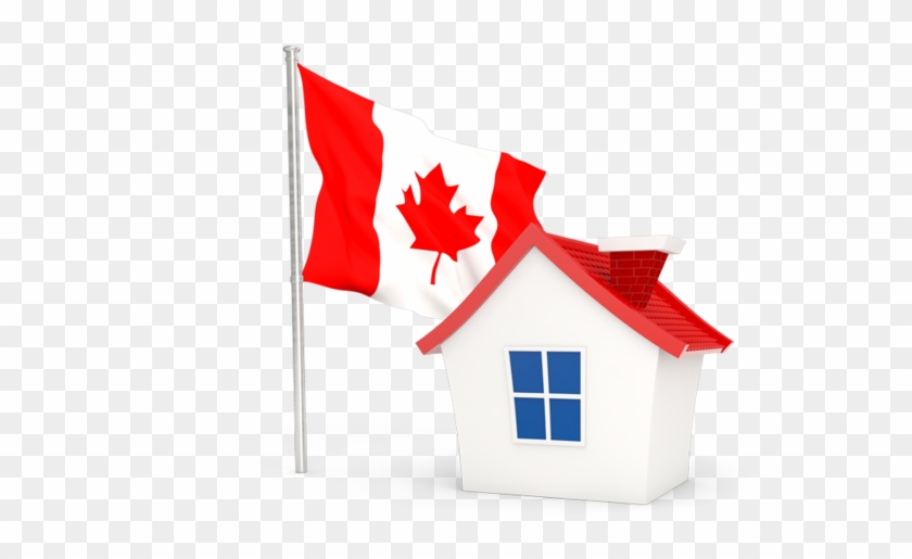 Illustration Of Flag Of Canada - Philippine Flag With House #898146