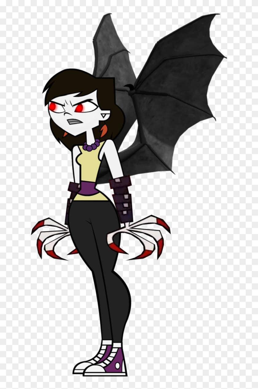 Total Drama Sky Vampire Form By Kish95 - Vampire Total Drama Fan Art #898170