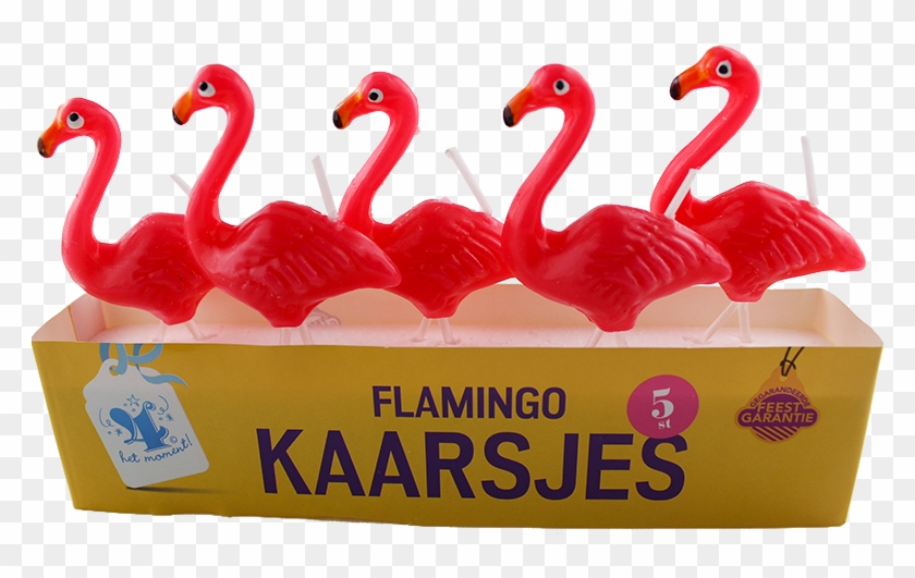Flamingo Cartoon Birthday Candles B1058 - Black Swan #898210