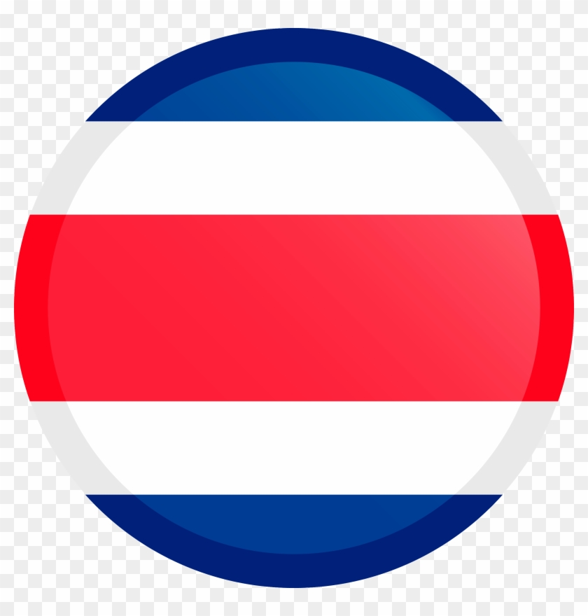 Encuéntralo Aquí - Drapeau Costa Rica Rond #898373