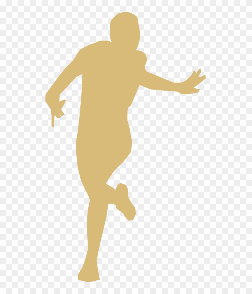 Runner Man 3 Medium 600pixel Clipart, Vector Clip Art - Runner Silhouette Shower Curtain #898572