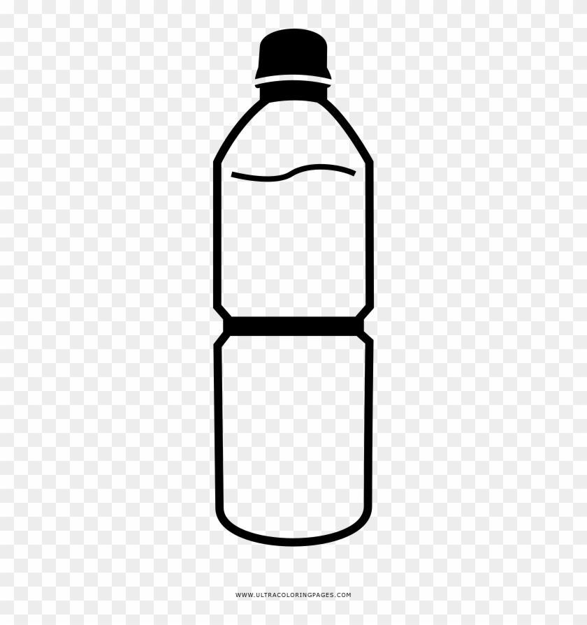 Bottle Coloring Page - Immagini Bottiglia Acqua Da Colorare #898741