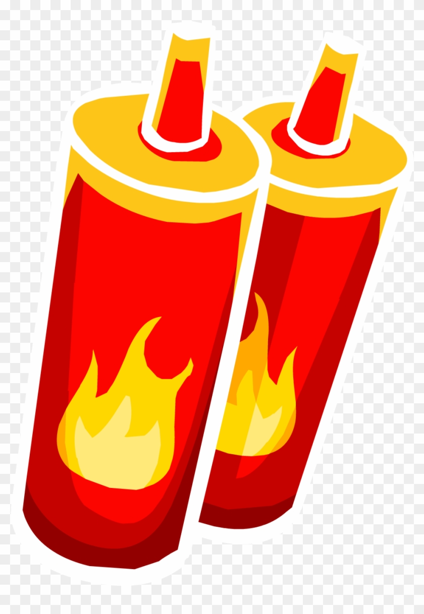 Fire Nunchaku - Club Penguin Hot Sauce #898744