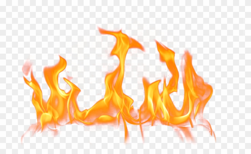 Bonfire Clipart Realistic Fire Flames - Flames Png #898798
