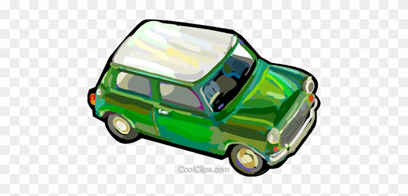 Austin Mini Royalty Free Vector Clip Art Illustration - Austin Mini #898859