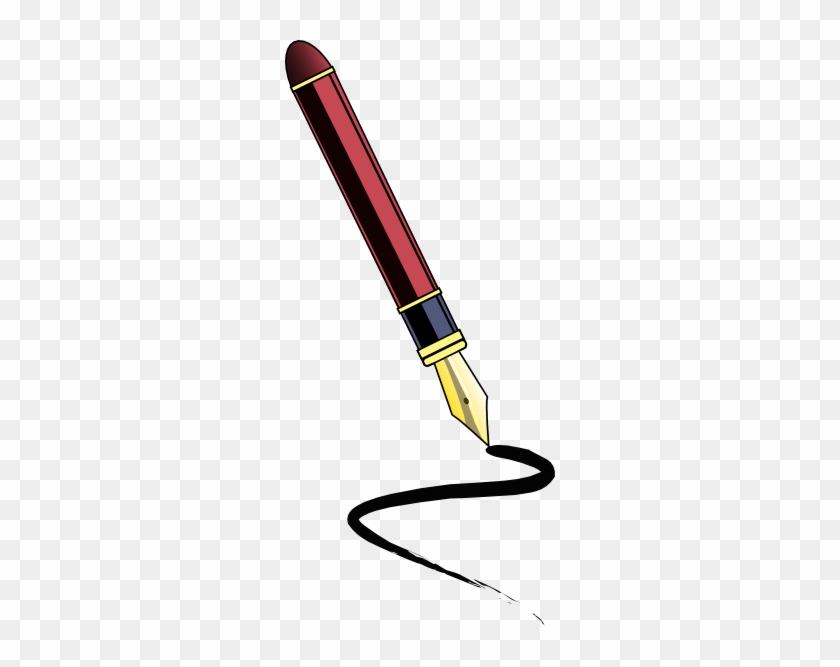 Feather Quill Pen Clip Art Clipart - Feather Quill Pen Clip Art Clipart #898887