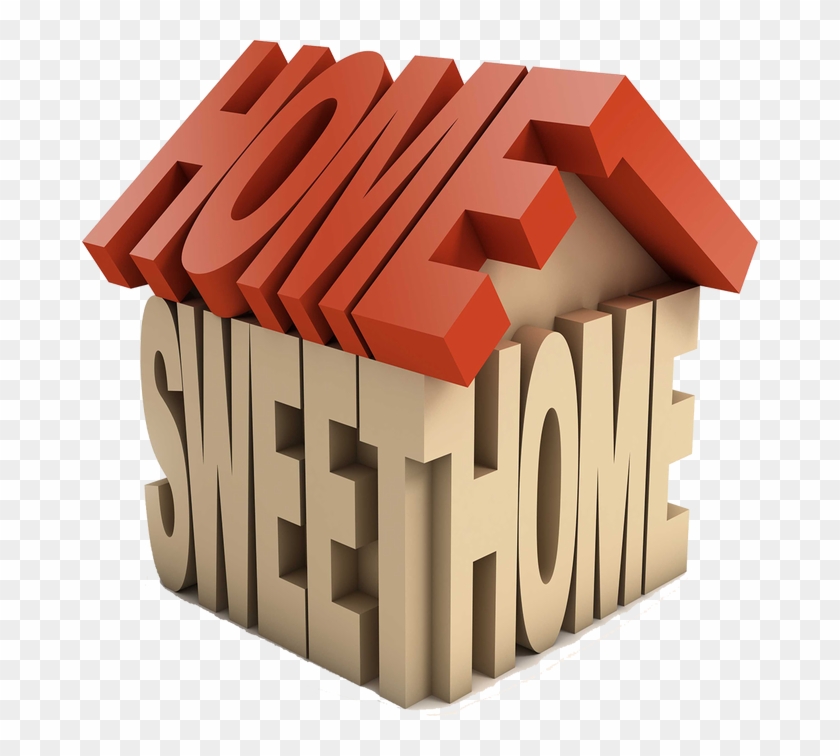 Setting Clipart Home Sweet Home - House #898889