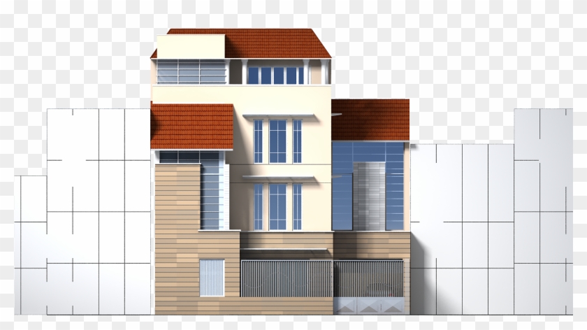 Free 3d House Png - Multi Story House Png #899074