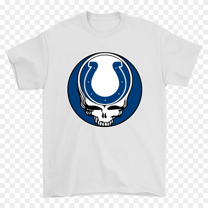 Nfl Team Indianapolis Colts X Grateful Dead Logo Band - Grateful Dead Steal Your Face #899082