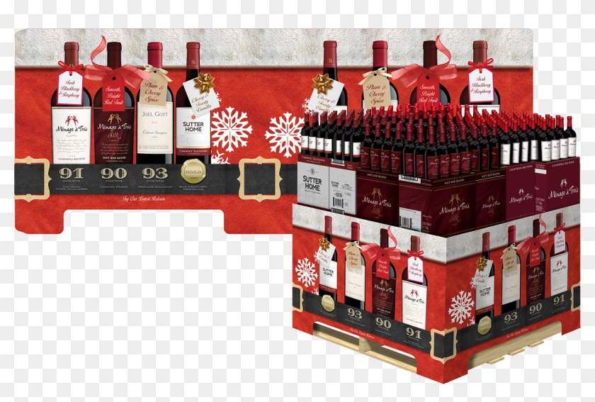 Holiday Themed, Mixed, Multi-brand Pallet Wrap For - Liqueur #899090