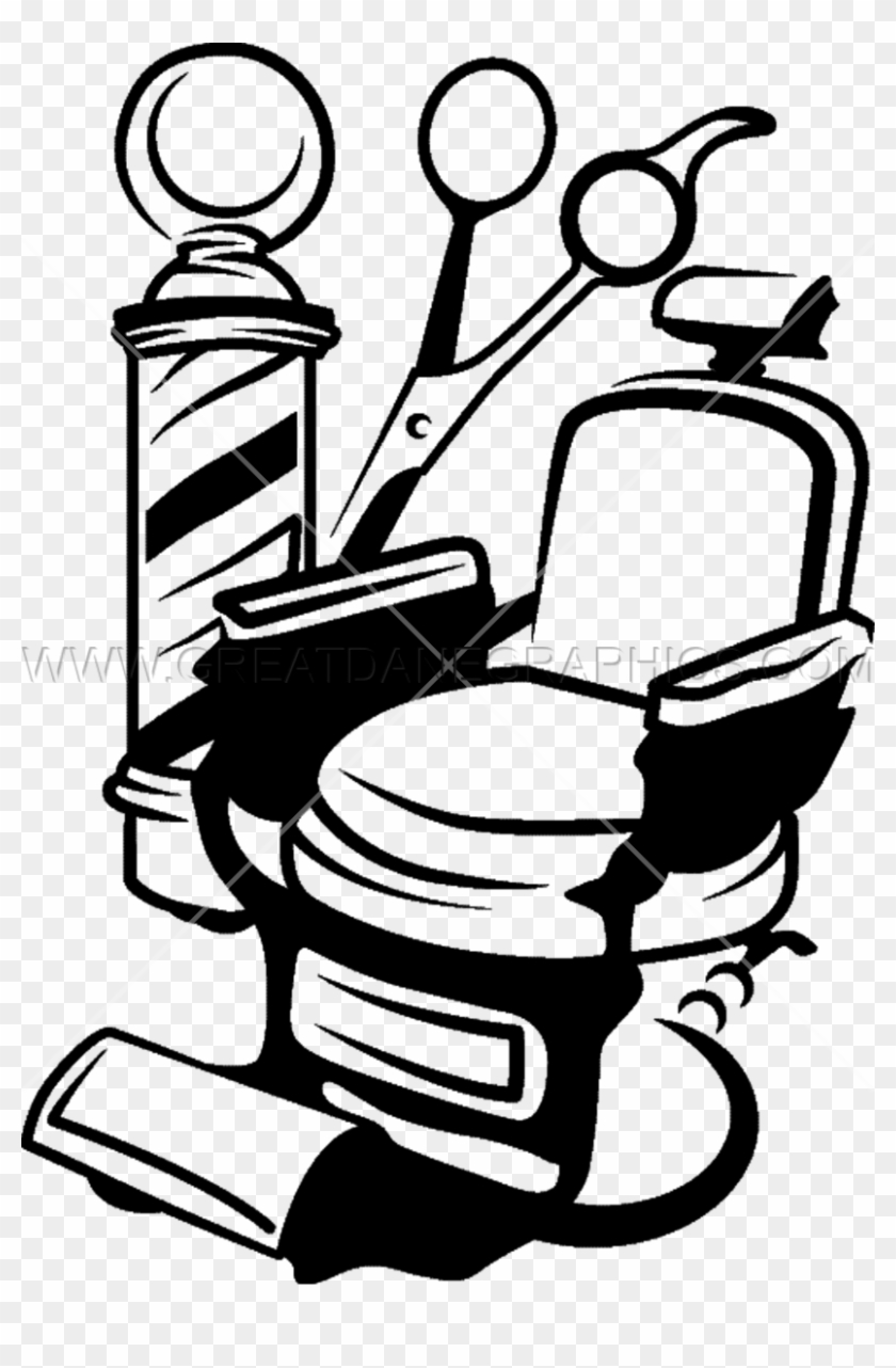 Barber Chair Barbershop Clip Art - Barber Chair Clip Art #899175